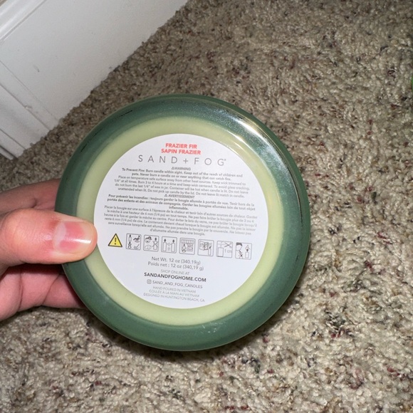 Wooden sand + fog FRAZIER FIR fall winter candle 🌲 - Picture 5 of 5